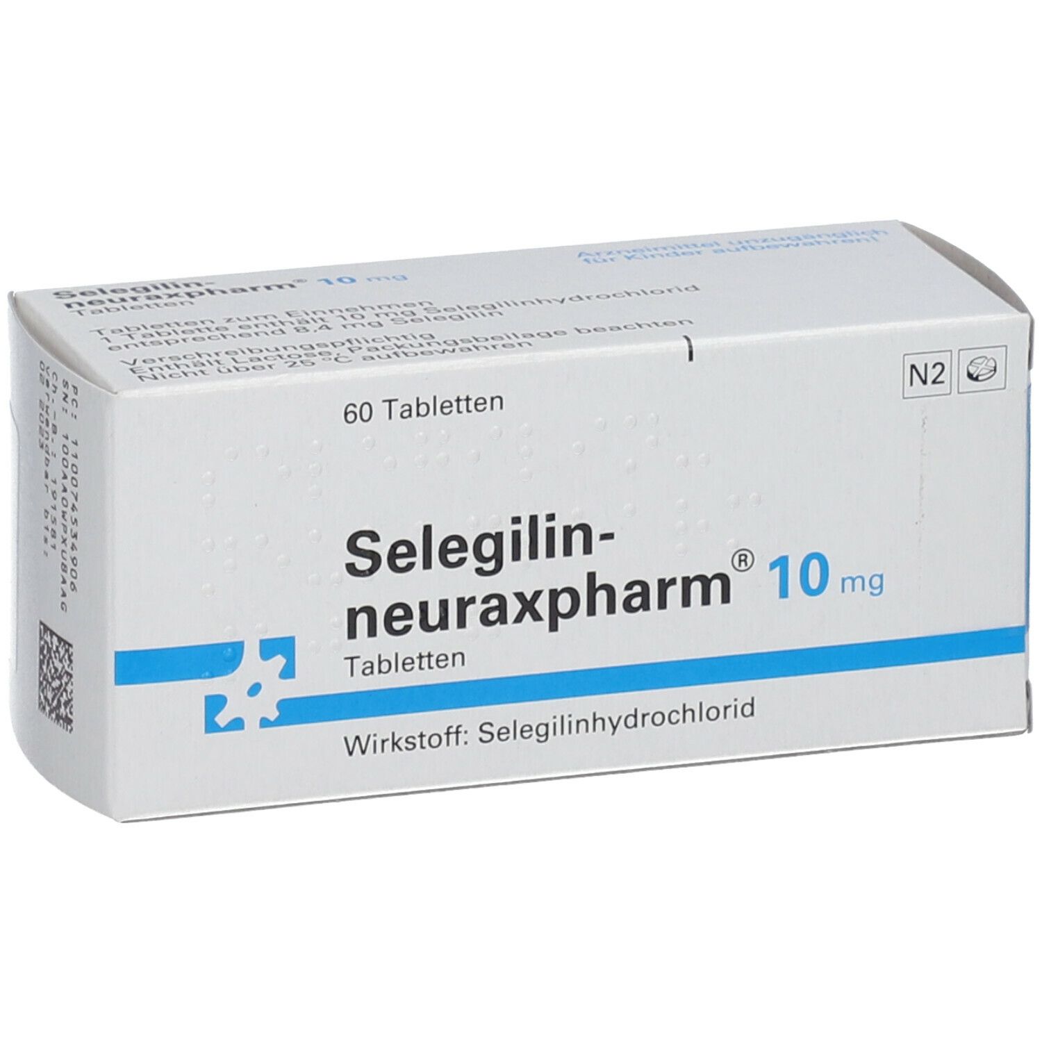 Selegilin-neuraxpharm® 10 mg
