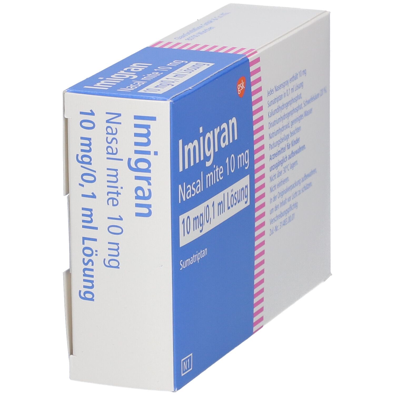 Imigran Nasal mite 10 mg