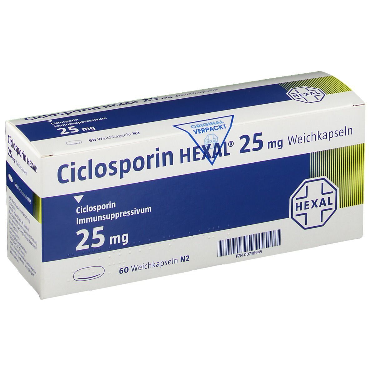 Ciclosporin HEXAL® 25 mg