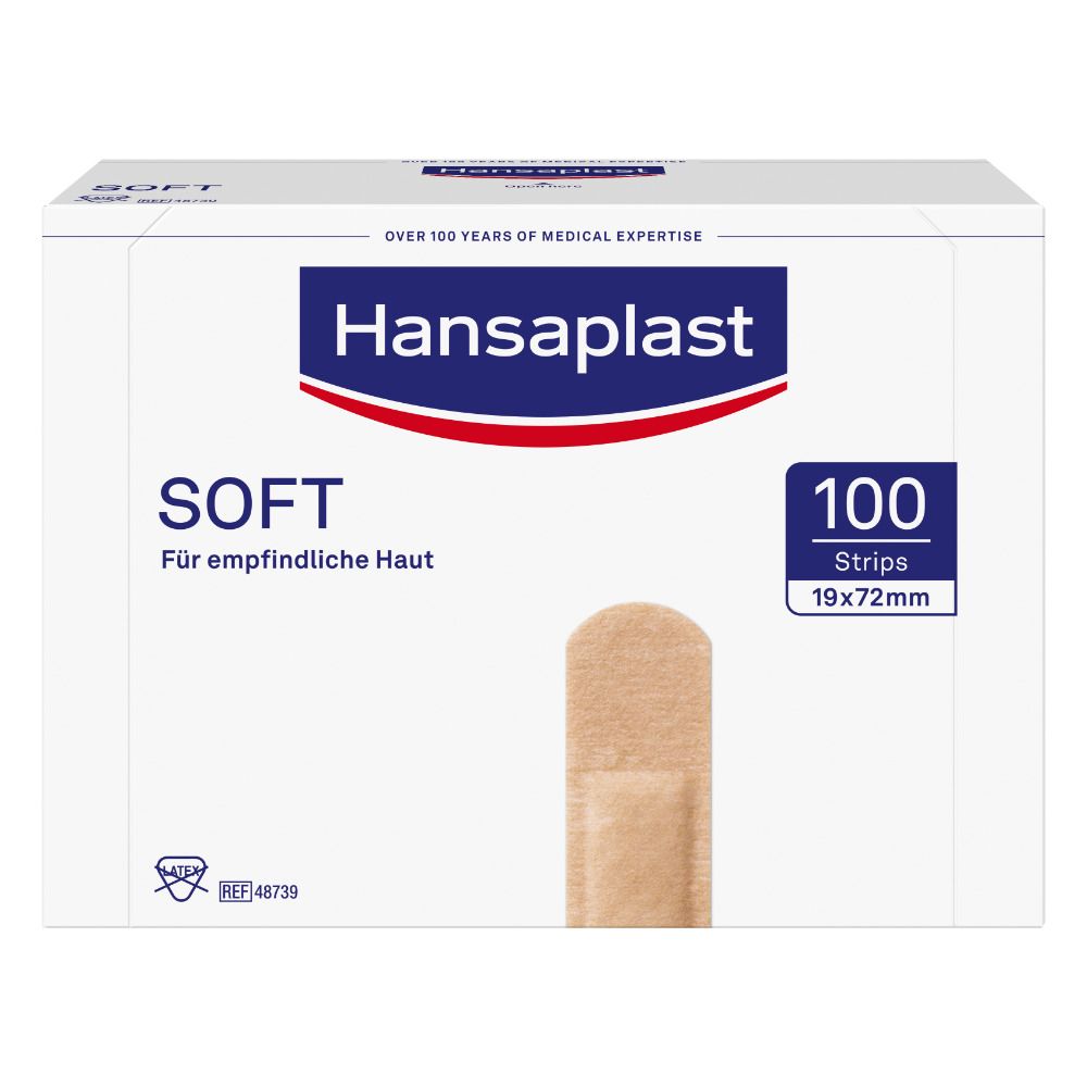 Hansaplast® Soft Strips 1,9 cm x 7,2 cm