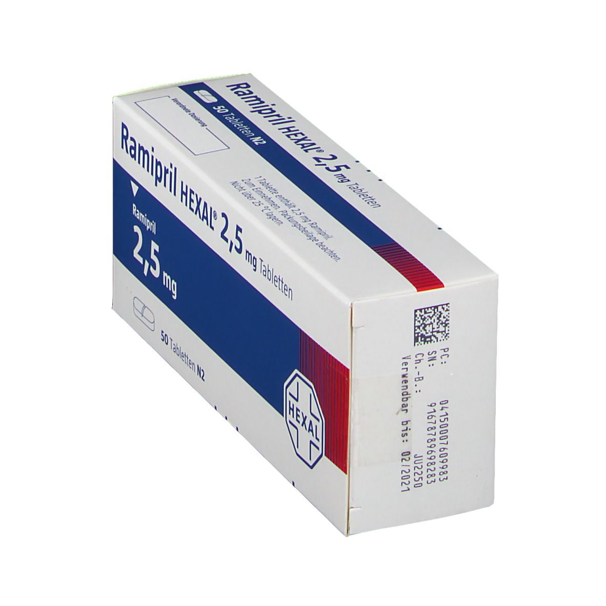 Ramipril Hexal 2,5 mg Tabletten 50 St