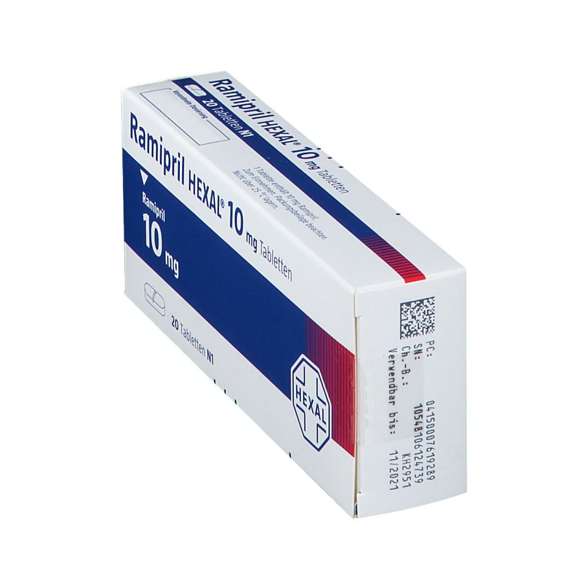 Ramipril Hexal 10 mg Tabletten 20 St