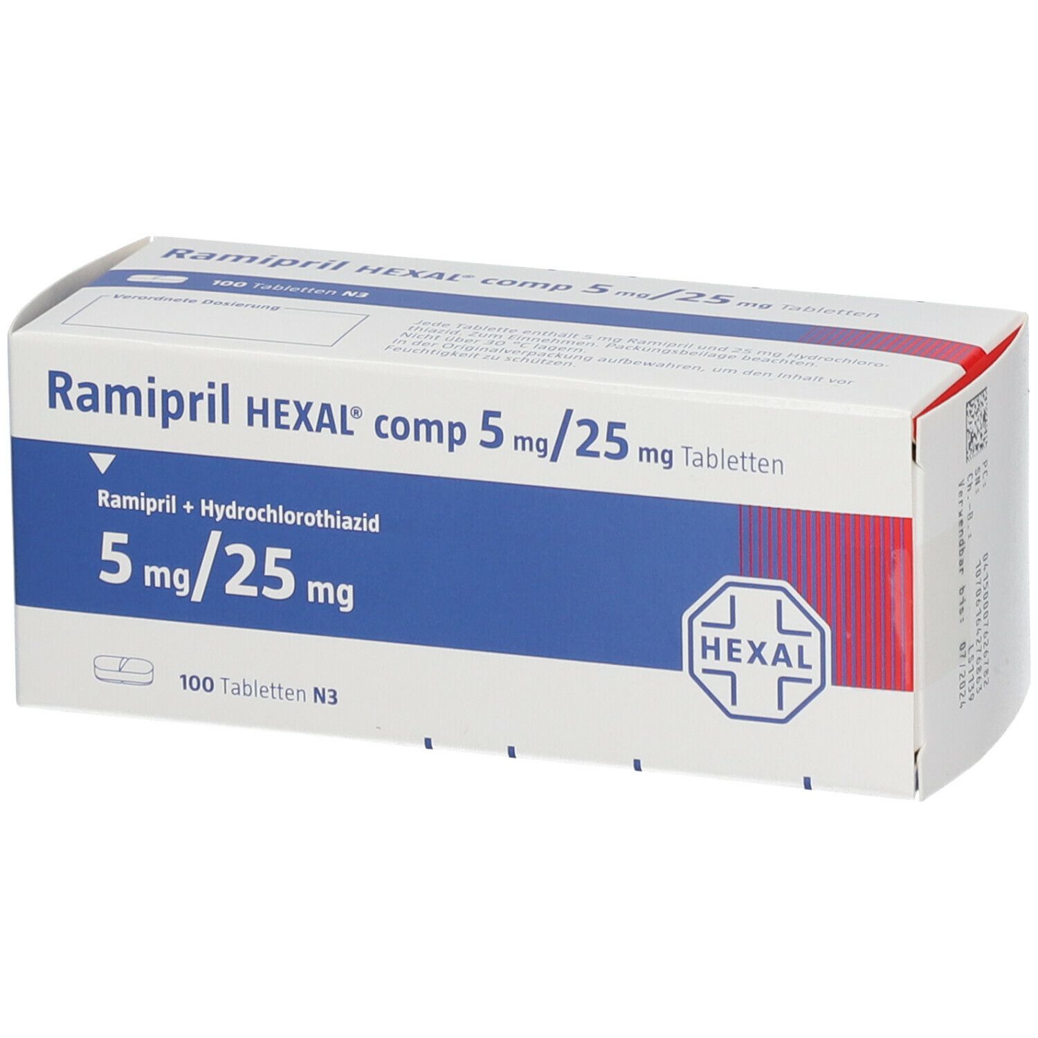 Ramipril HEXAL® comp 5 mg/25 mg