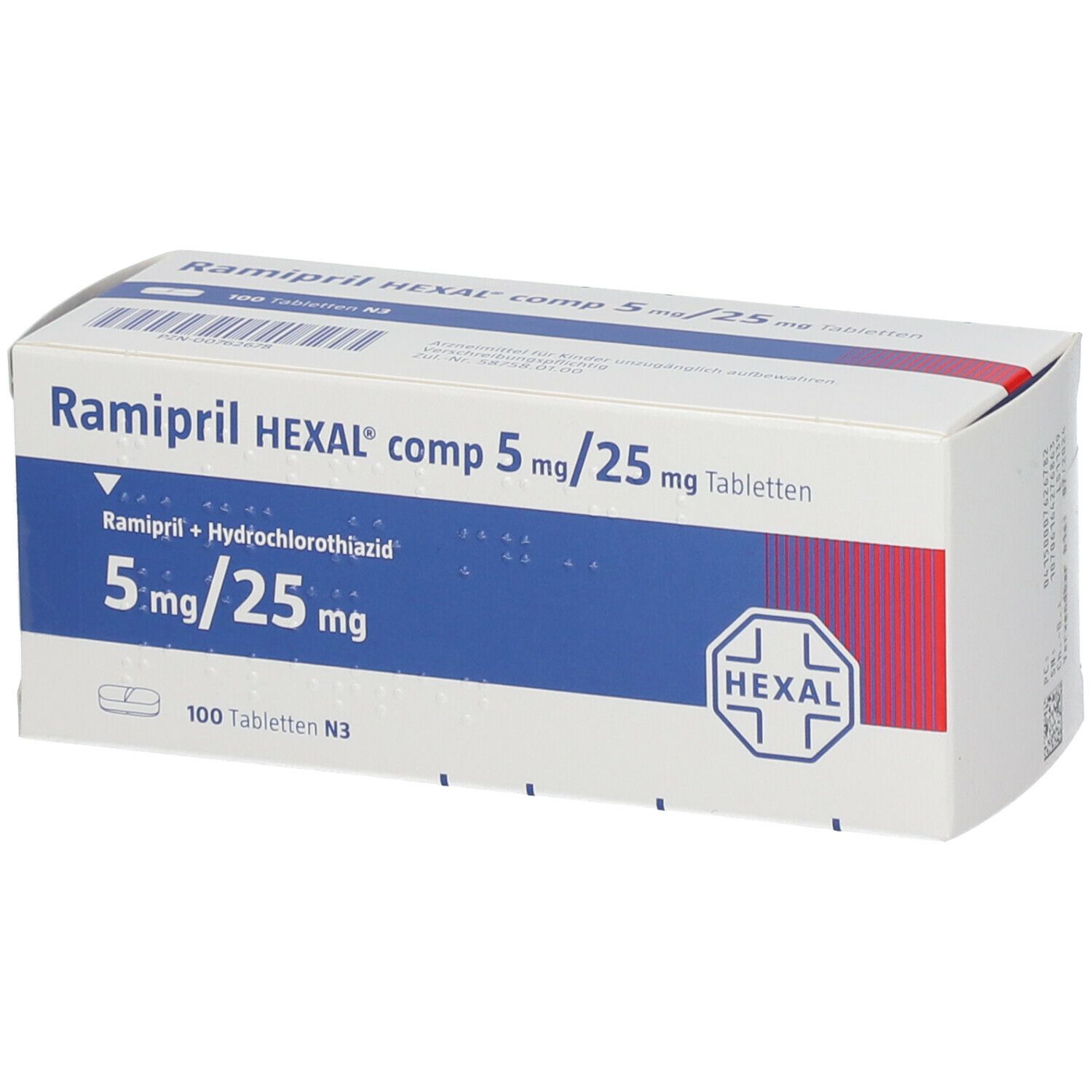 Ramipril HEXAL® comp 5 mg/25 mg