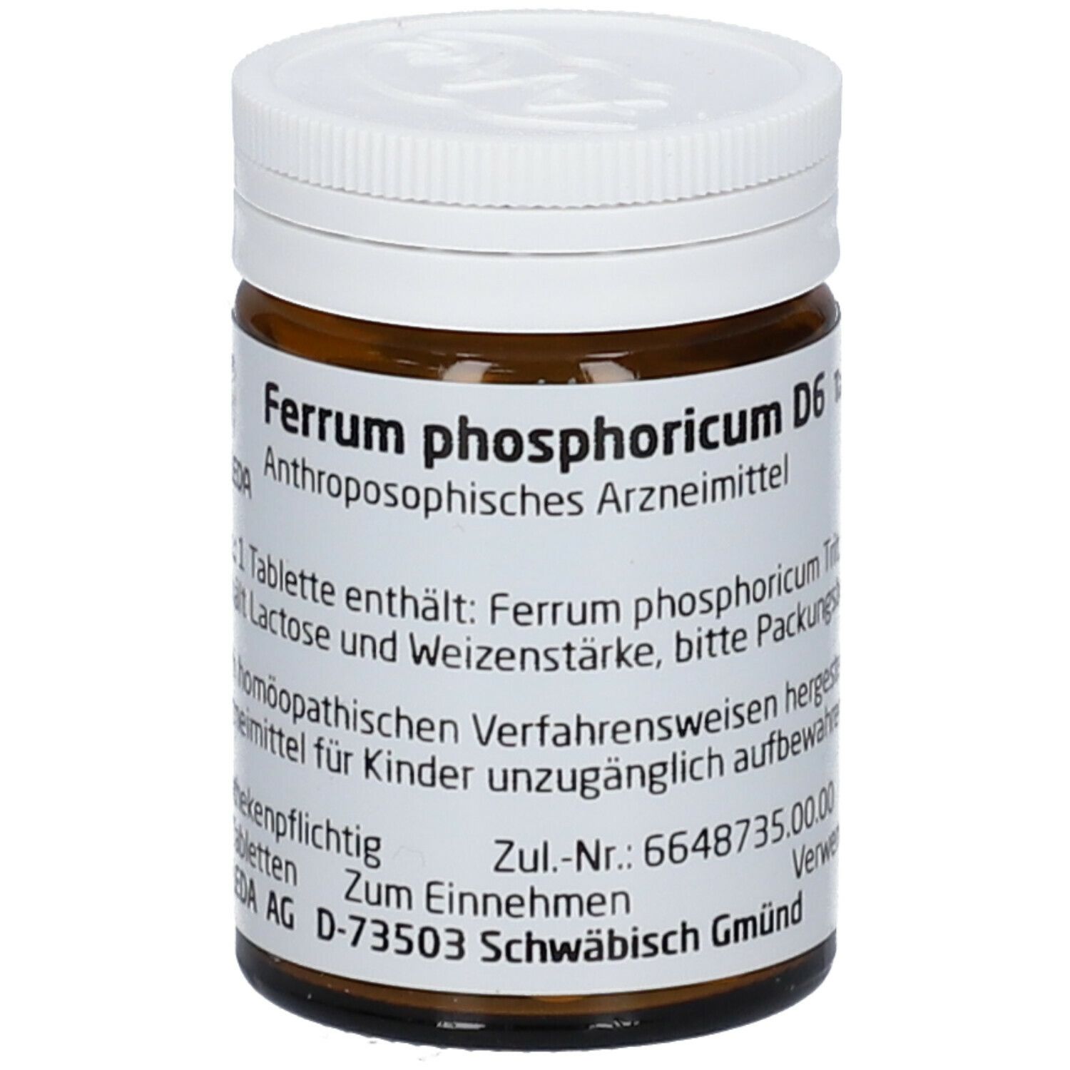 Ferrum phosphoricum D6 Tabletten