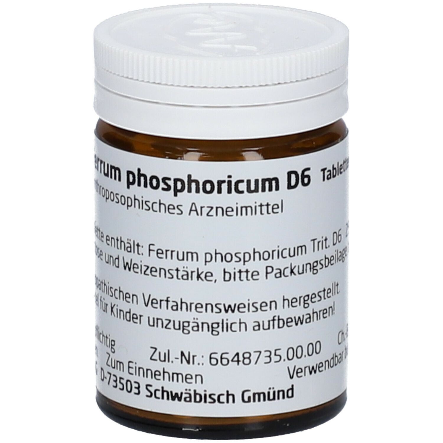 Ferrum phosphoricum D6 Tabletten