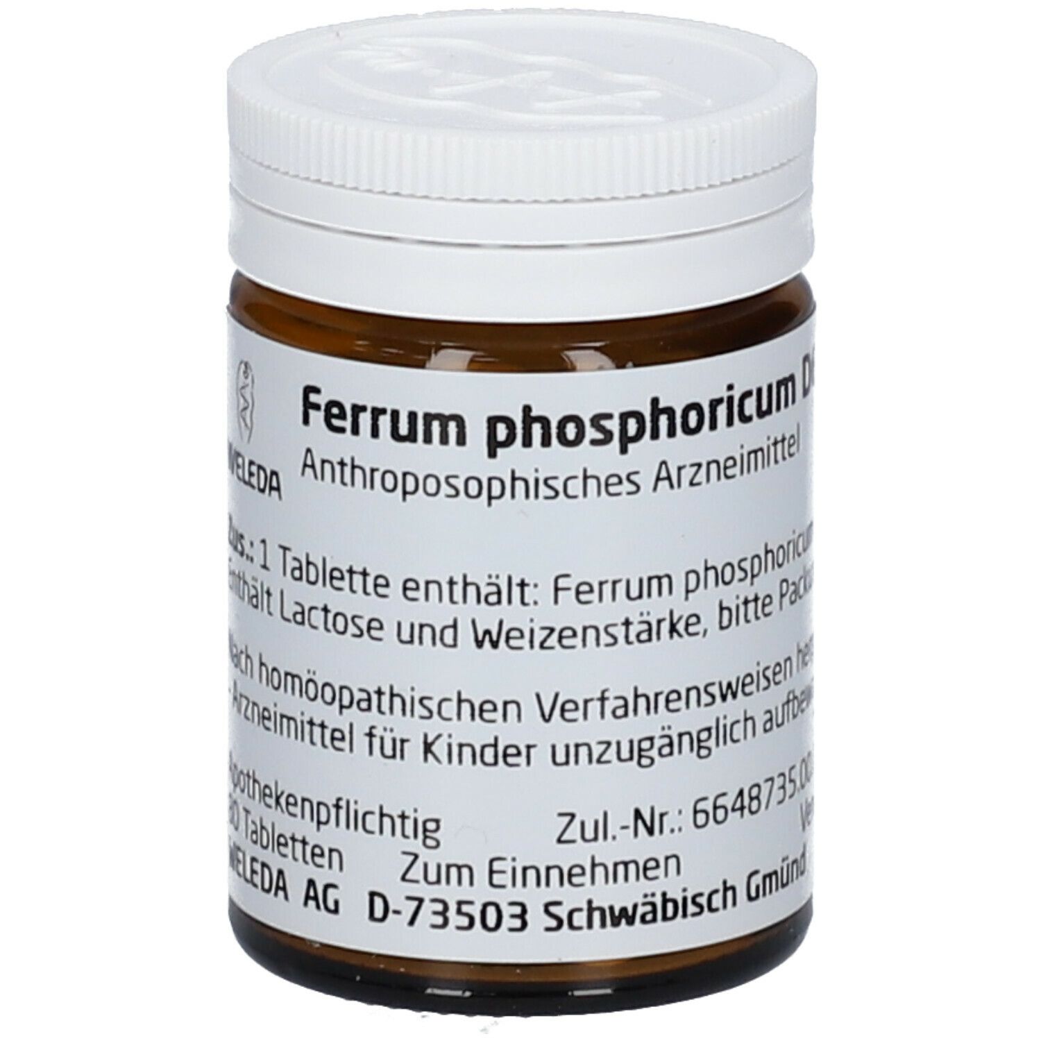 Ferrum phosphoricum D6 Tabletten