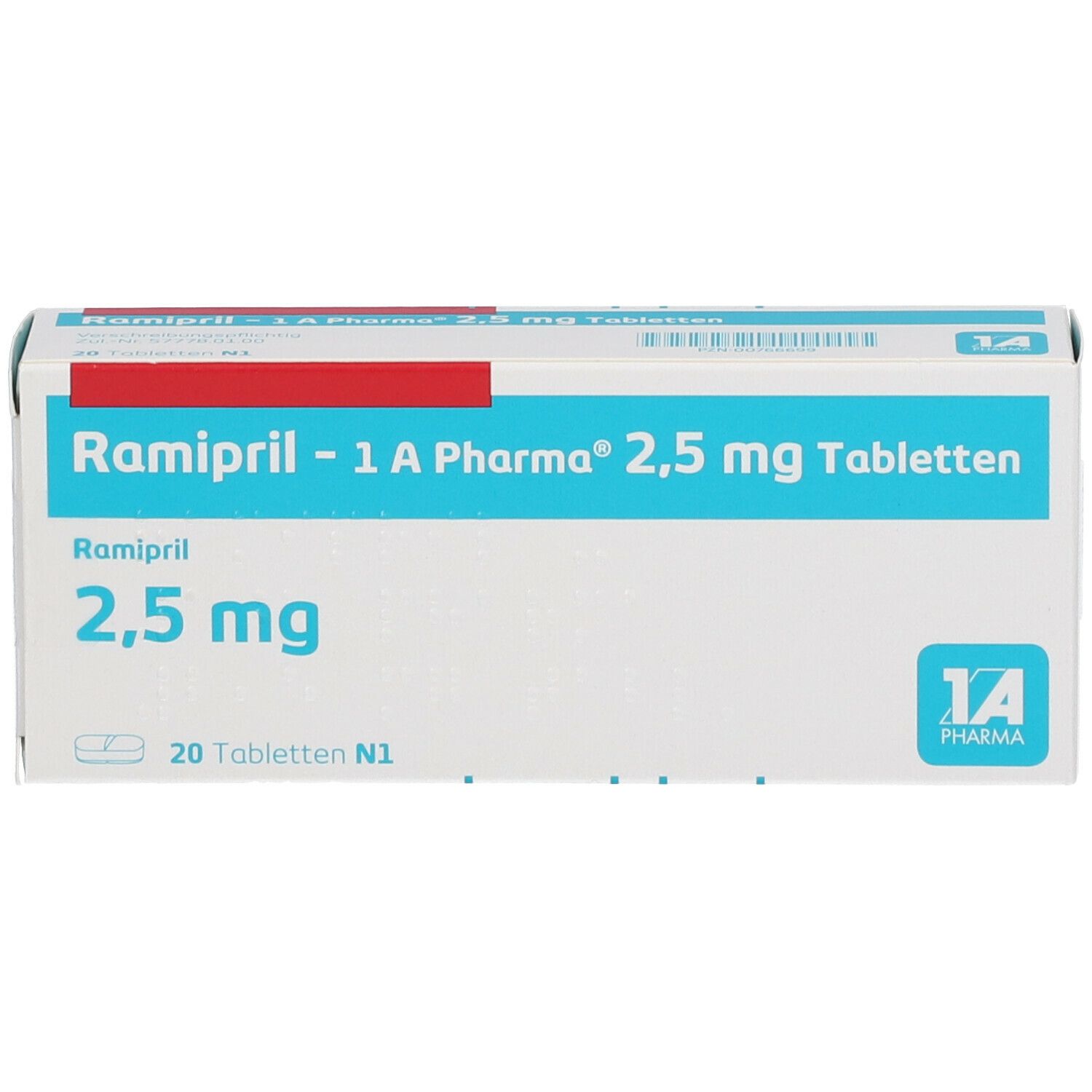 Ramipril 1A Pharma® 2.5 Mg