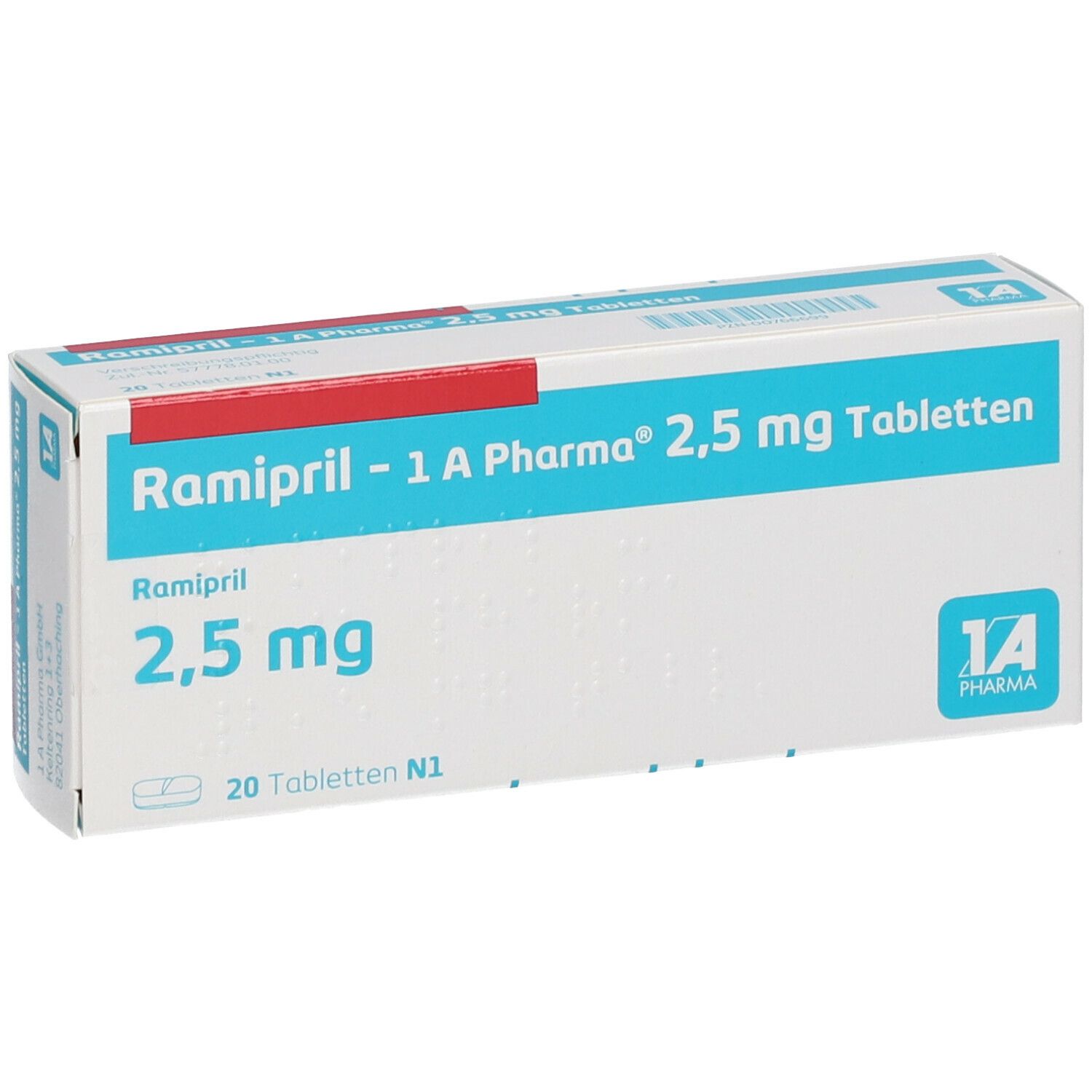Ramipril 1A Pharma® 2.5 Mg