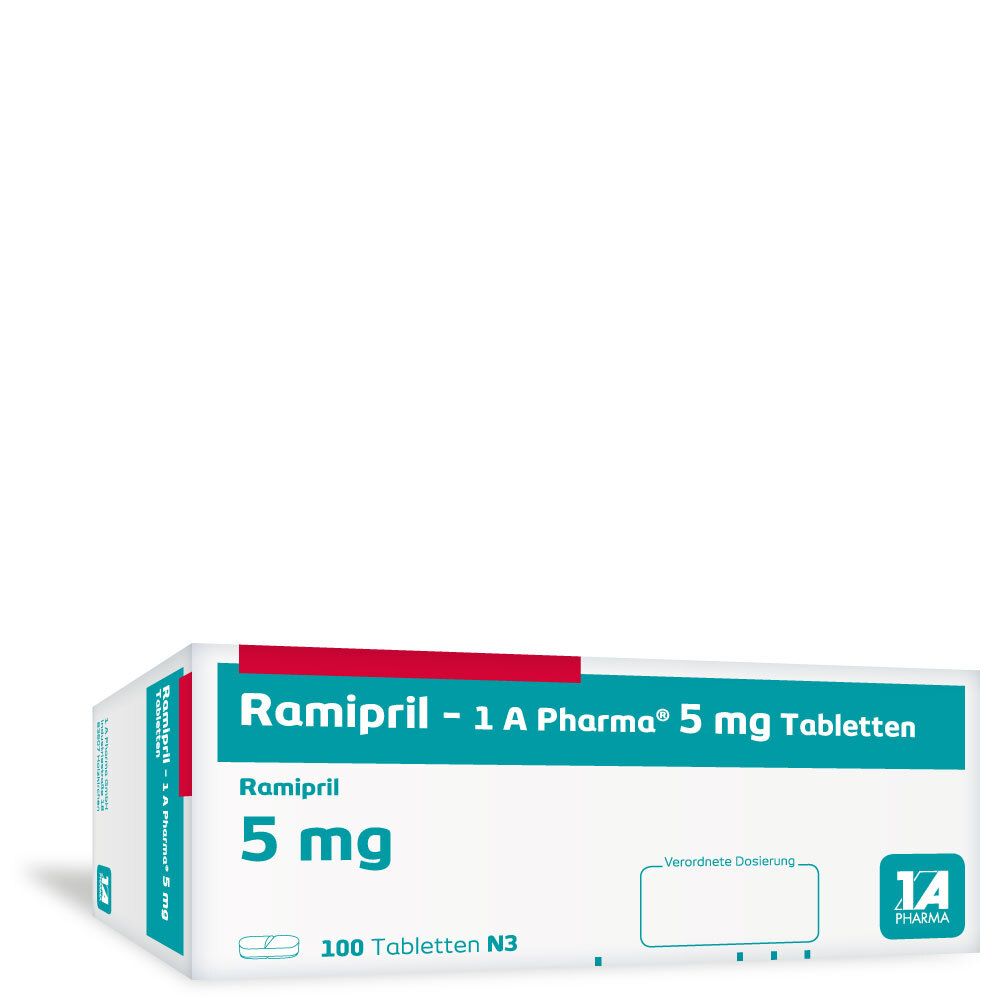 Ramipril-1A Pharma 5 mg Tabletten 100 St