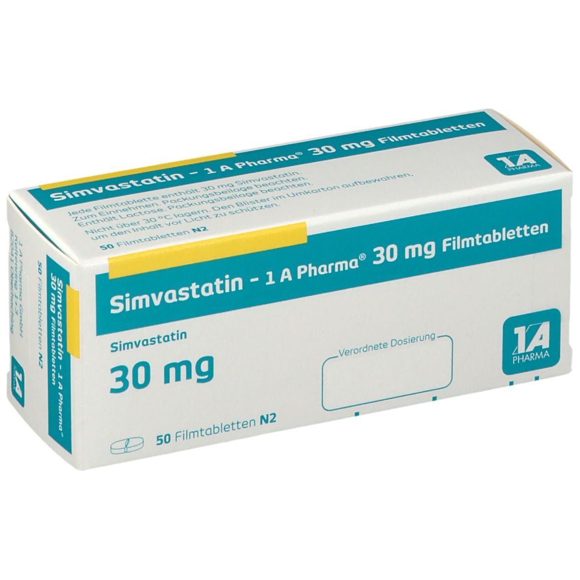 Simvastatin - 1 A Pharma® 30 mg