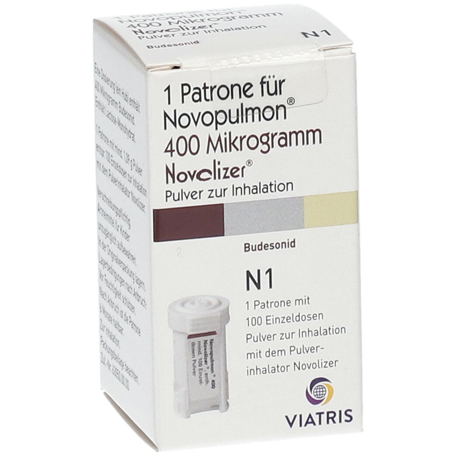 Novopulmon® 400 µg Novolizer® 1 Patrone