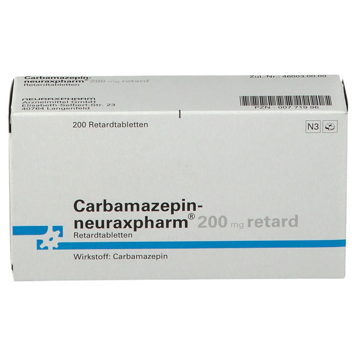 Carbamazepin-neuraxpharm® 200 mg retard