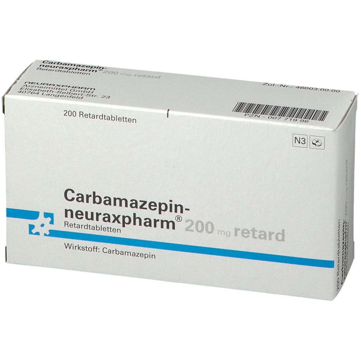 Carbamazepin-neuraxpharm® 200 mg retard