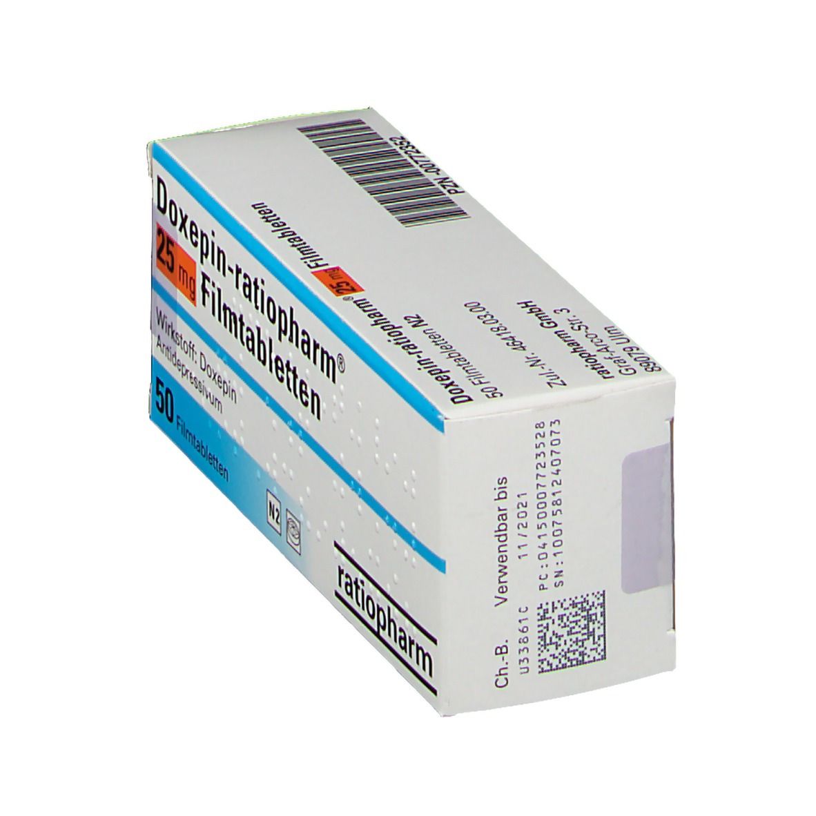 Doxepin-ratiopharm® 25 mg