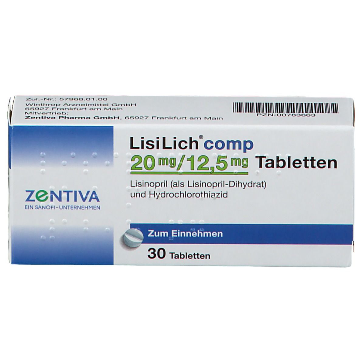 LisiLich® comp 20 mg/12,5 mg