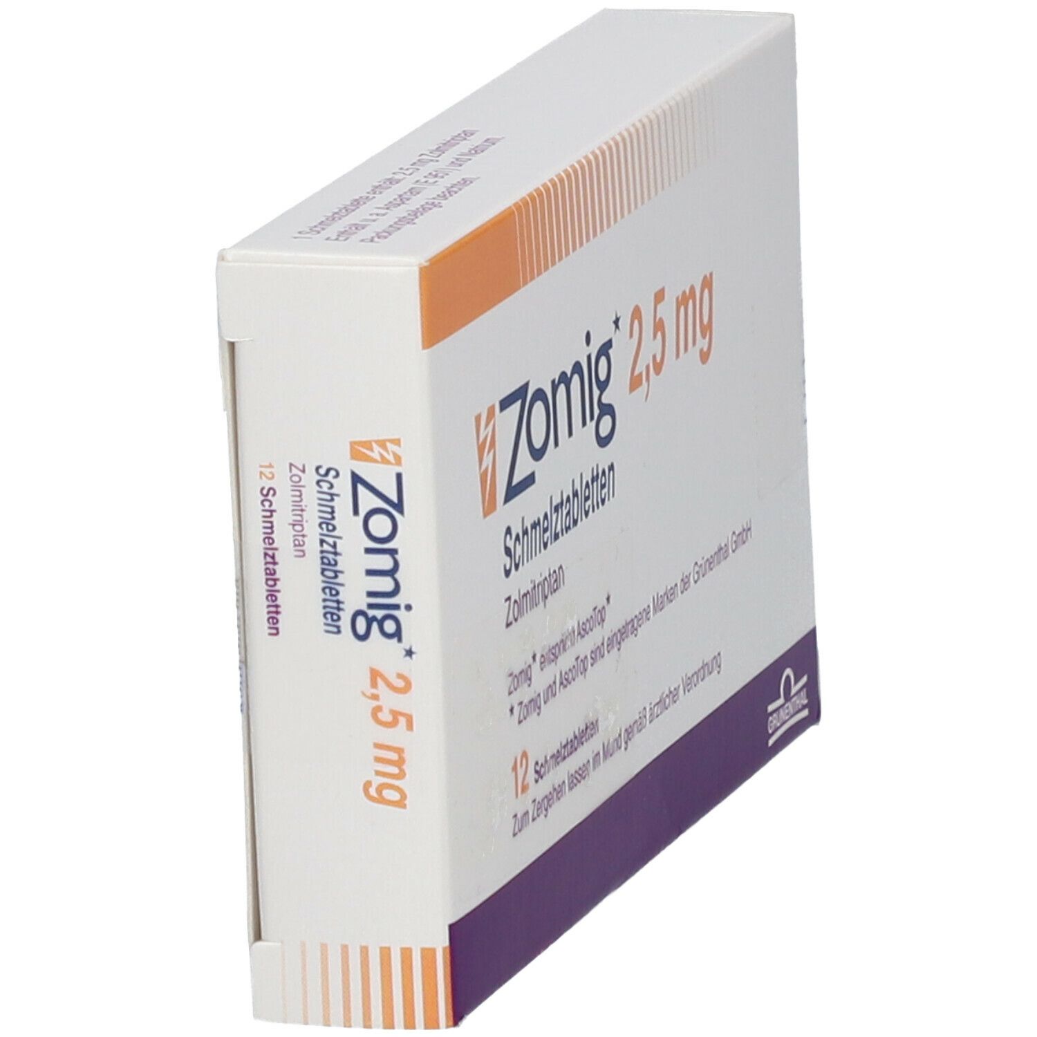 Zomig 2,5 mg Schmelztabletten 12 St