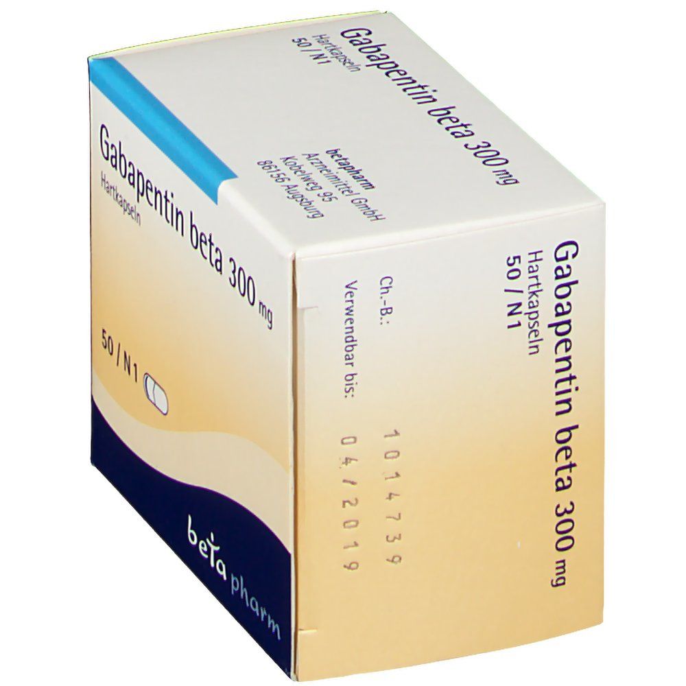 Gabapentin beta 300 mg Hartkapseln 50 St