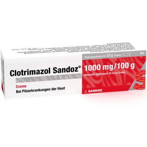 Clotrimazol Sandoz 1000 mg Creme
