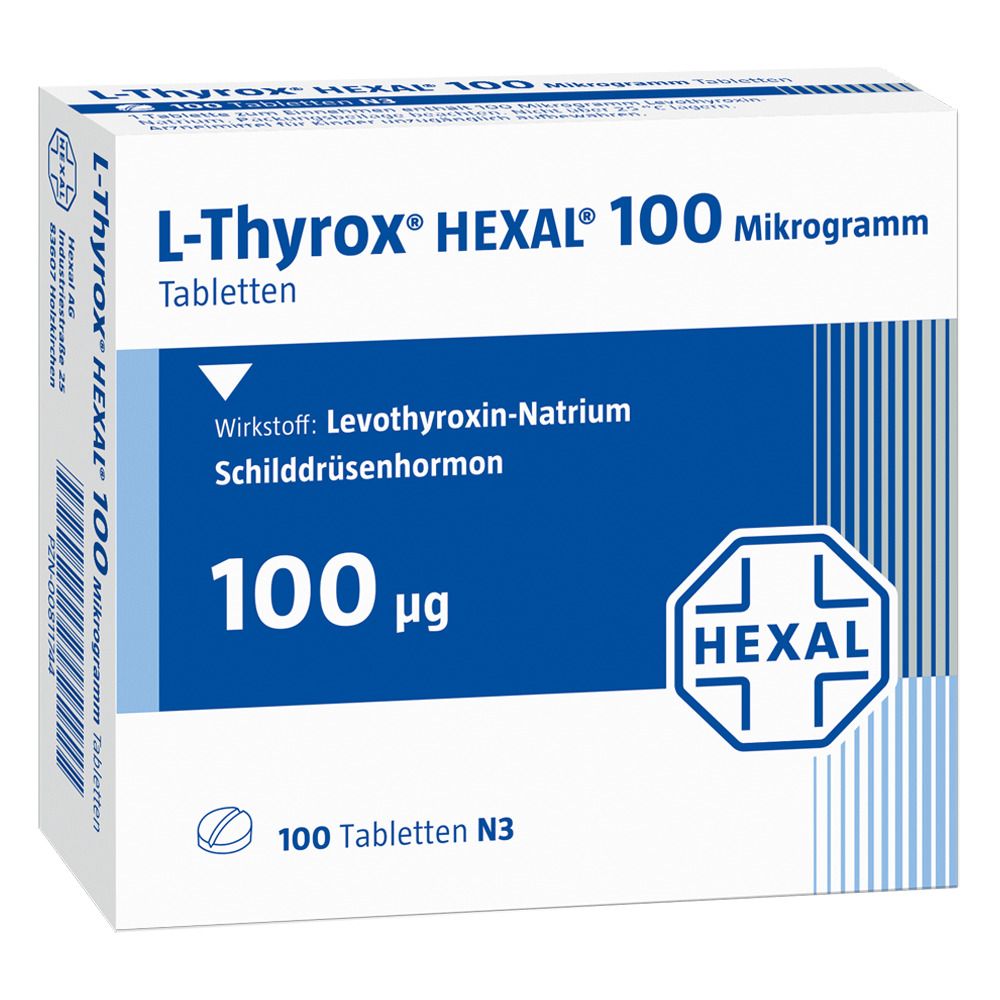 L-Thyrox® HEXAL® 100 µg