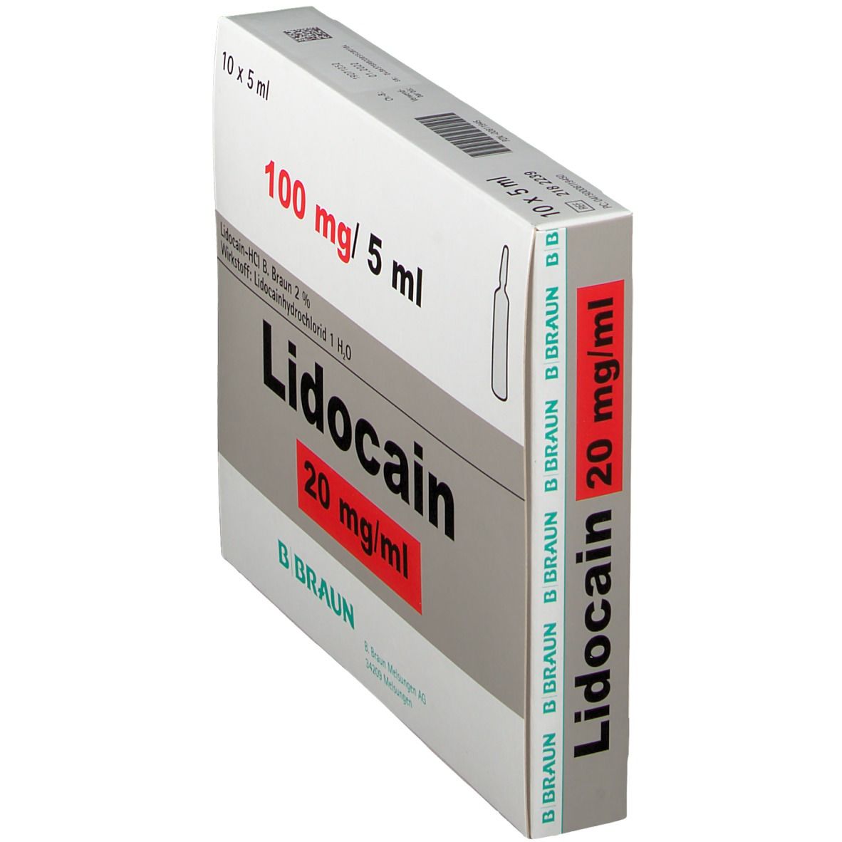 Lidocain-HCl B. Braun 2 %