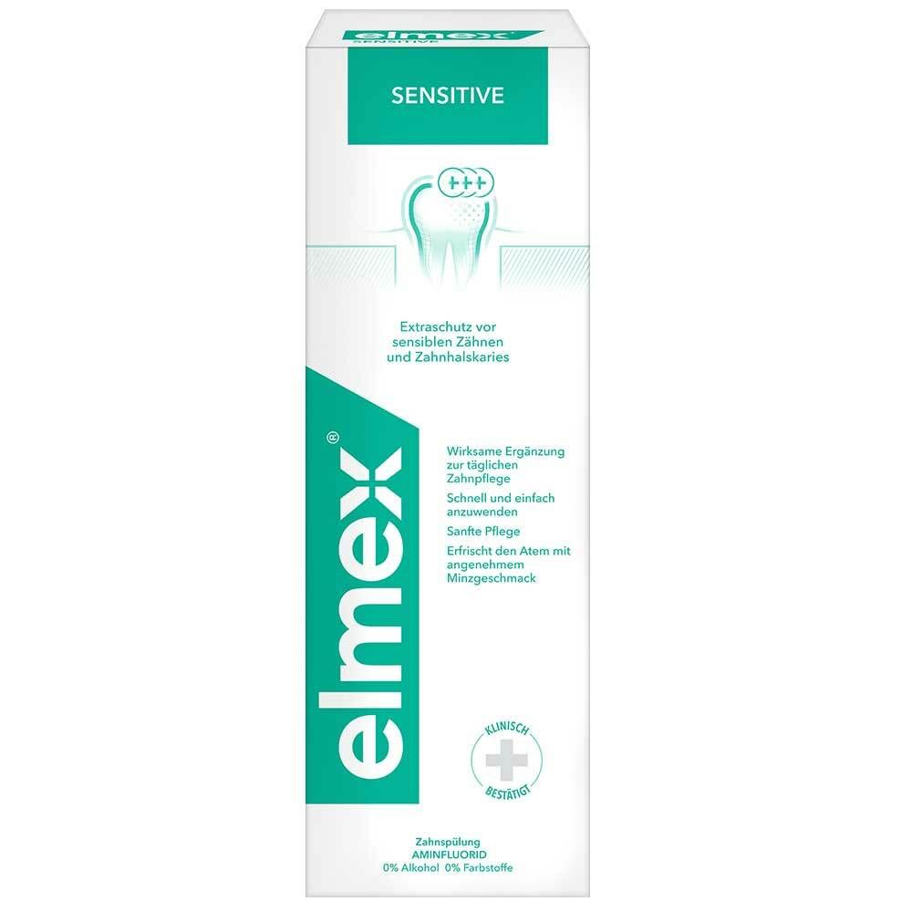 elmex Sensitive Zahnspülung Schutz vor empfindlichen Zähnen