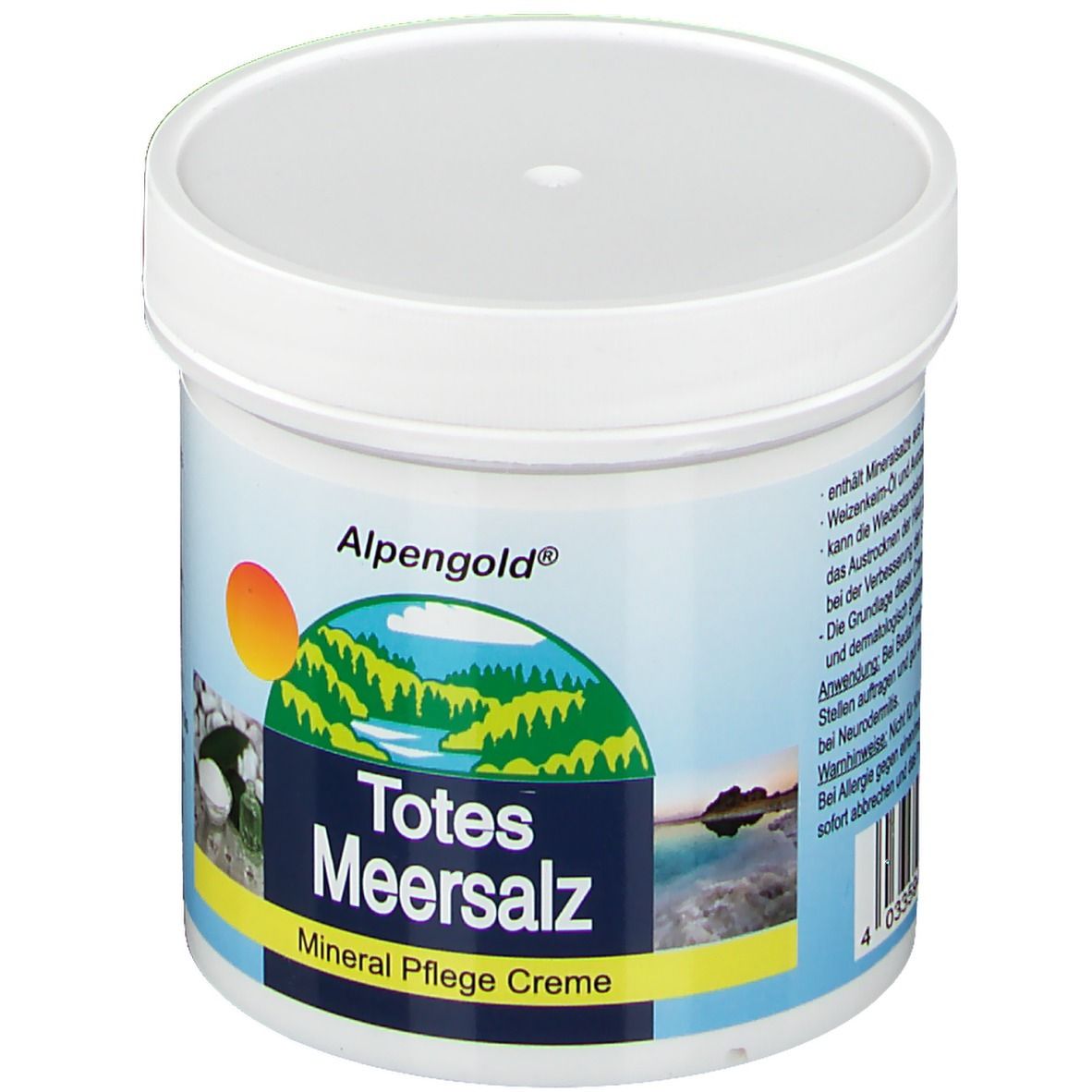 Totes Meersalz Pflegecreme