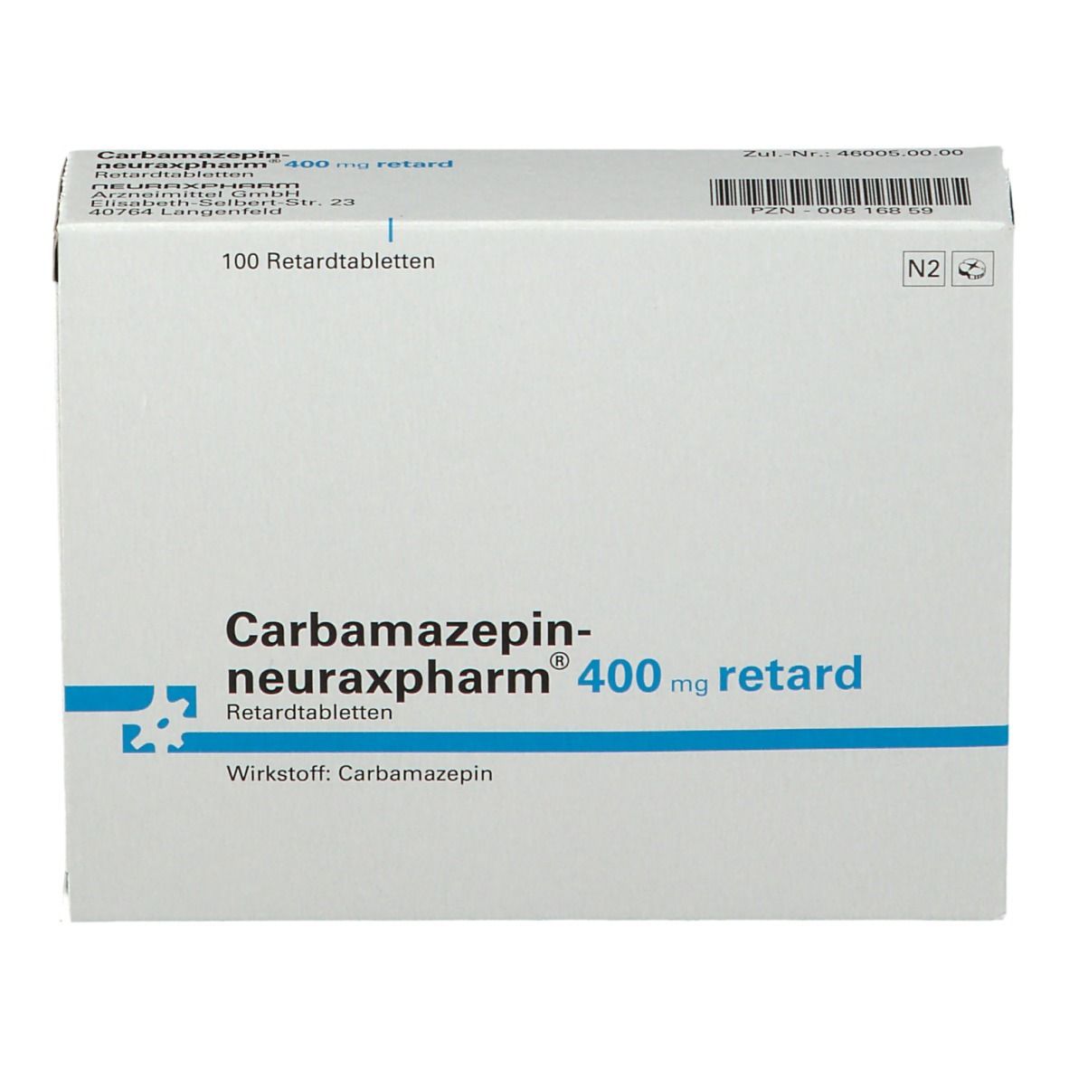 Carbamazepin-neuraxpharm® 400 mg retard