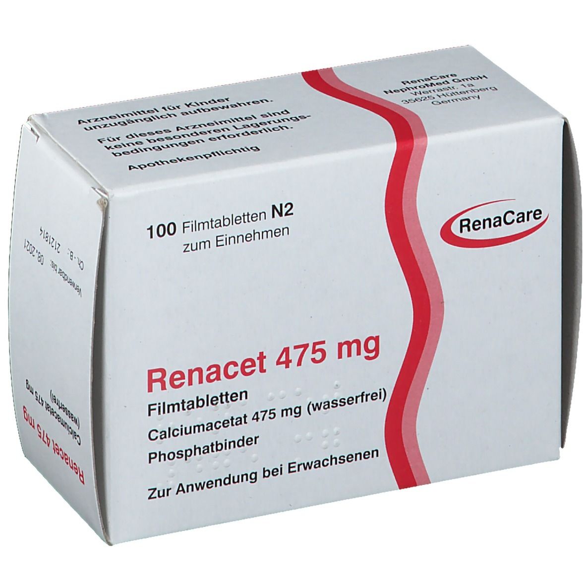 Renacet 475 mg Filmtabl.