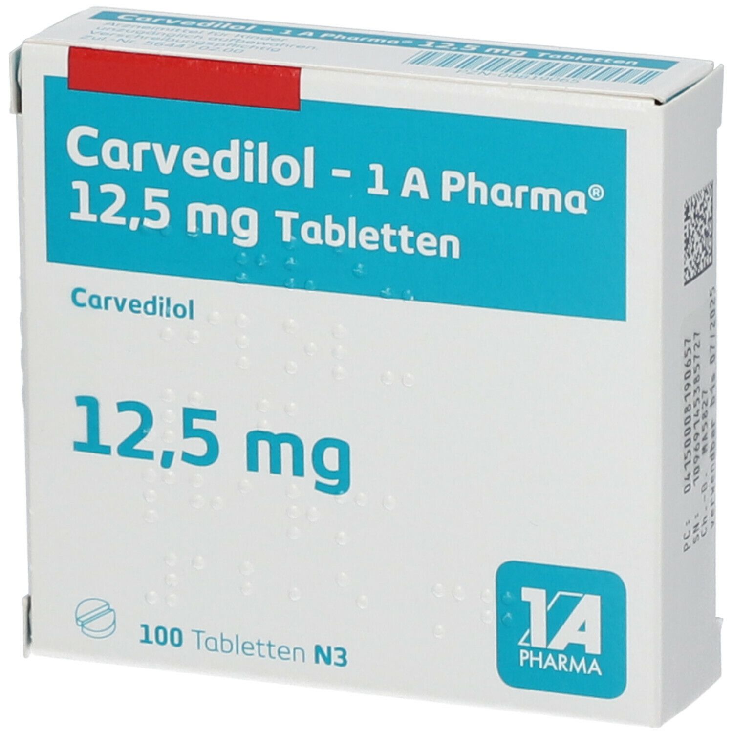 Carvedilol 1A Pharma® 12.5
