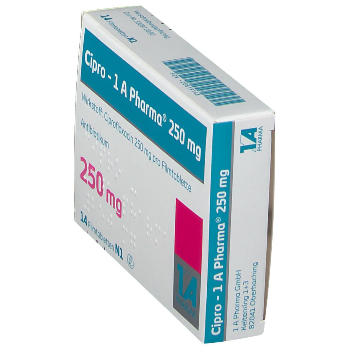 Cipro 1A Pharma® 250Mg