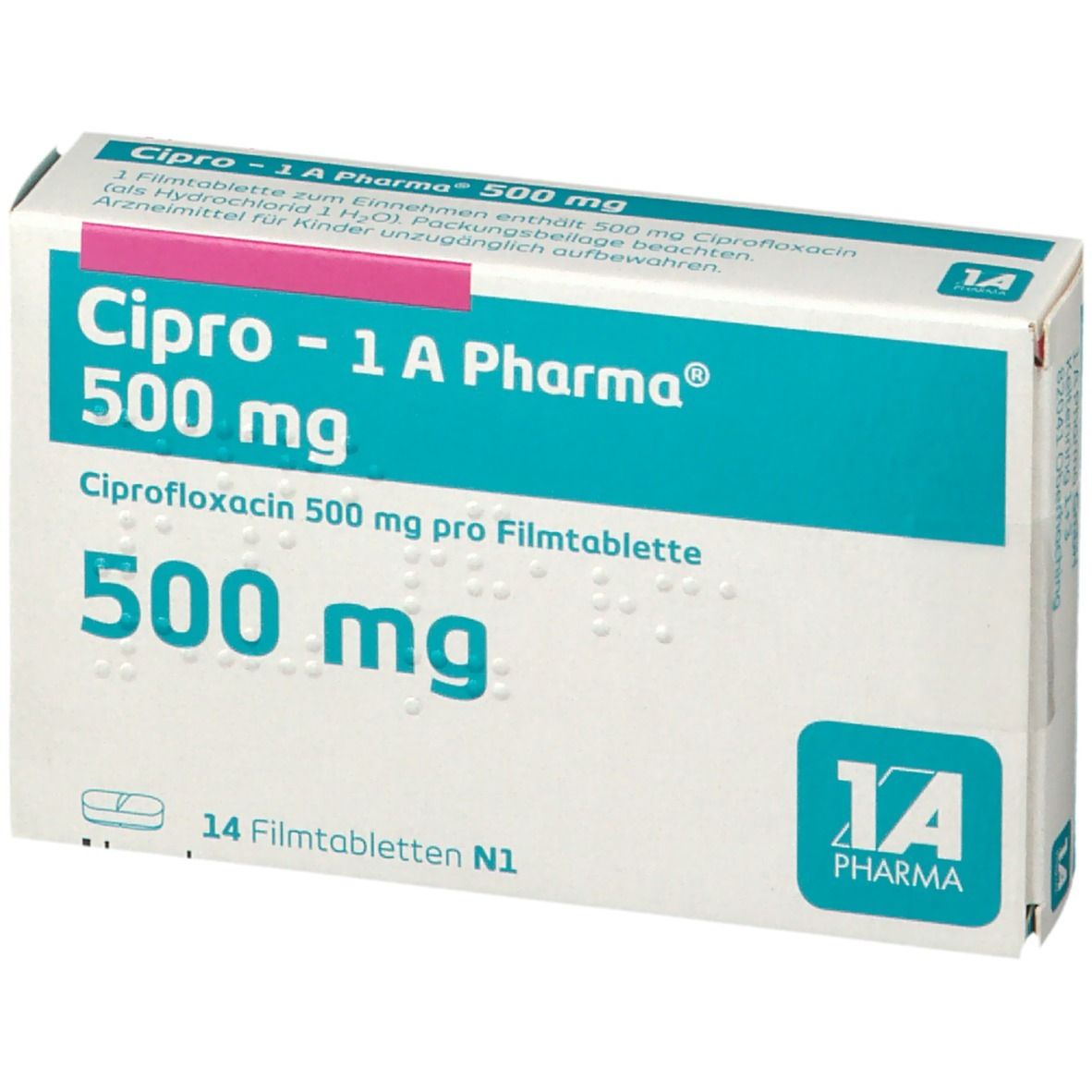 Ciprofloxacin 500 mg bestellen