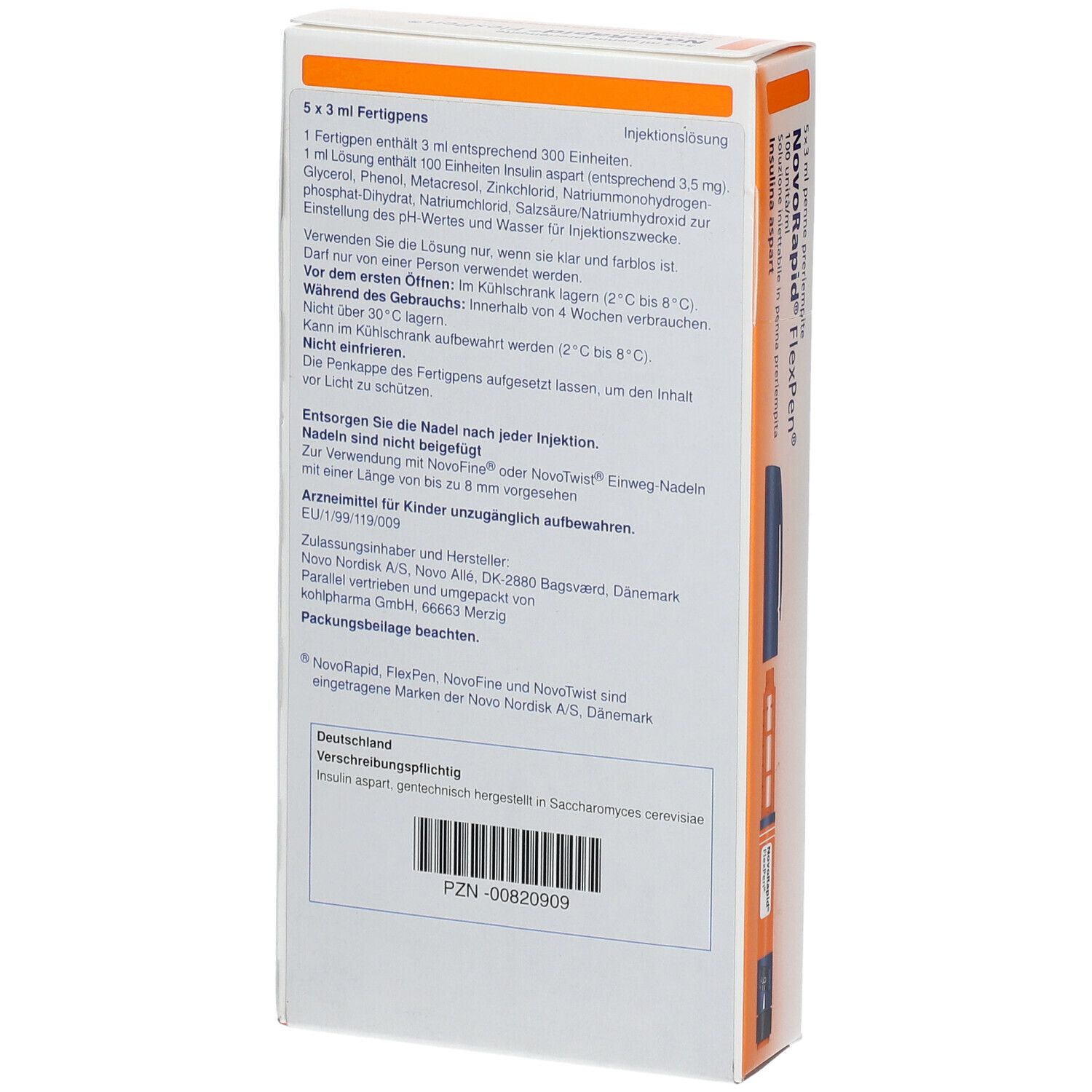 Novorapid Flex 100 E/ml