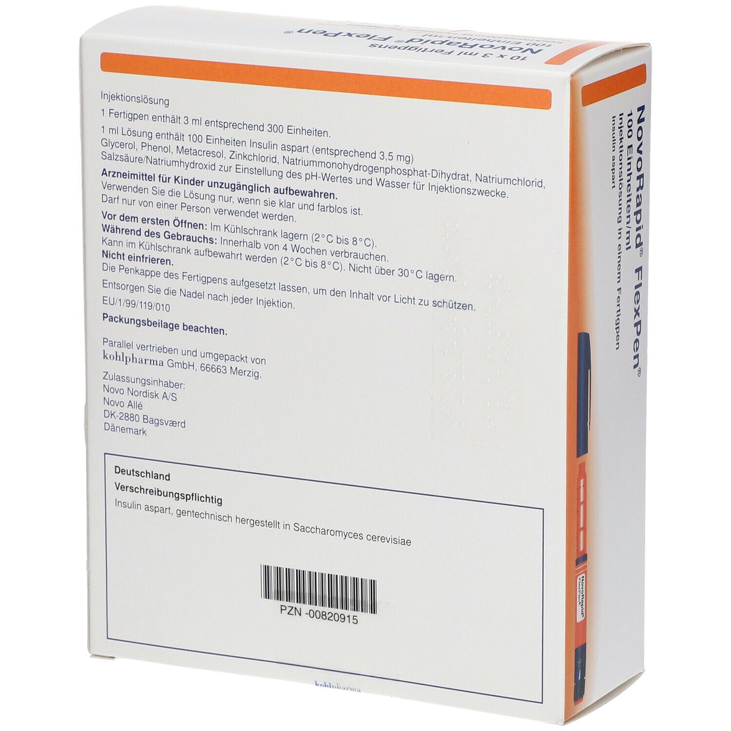Novorapid Flex 100 E/ml
