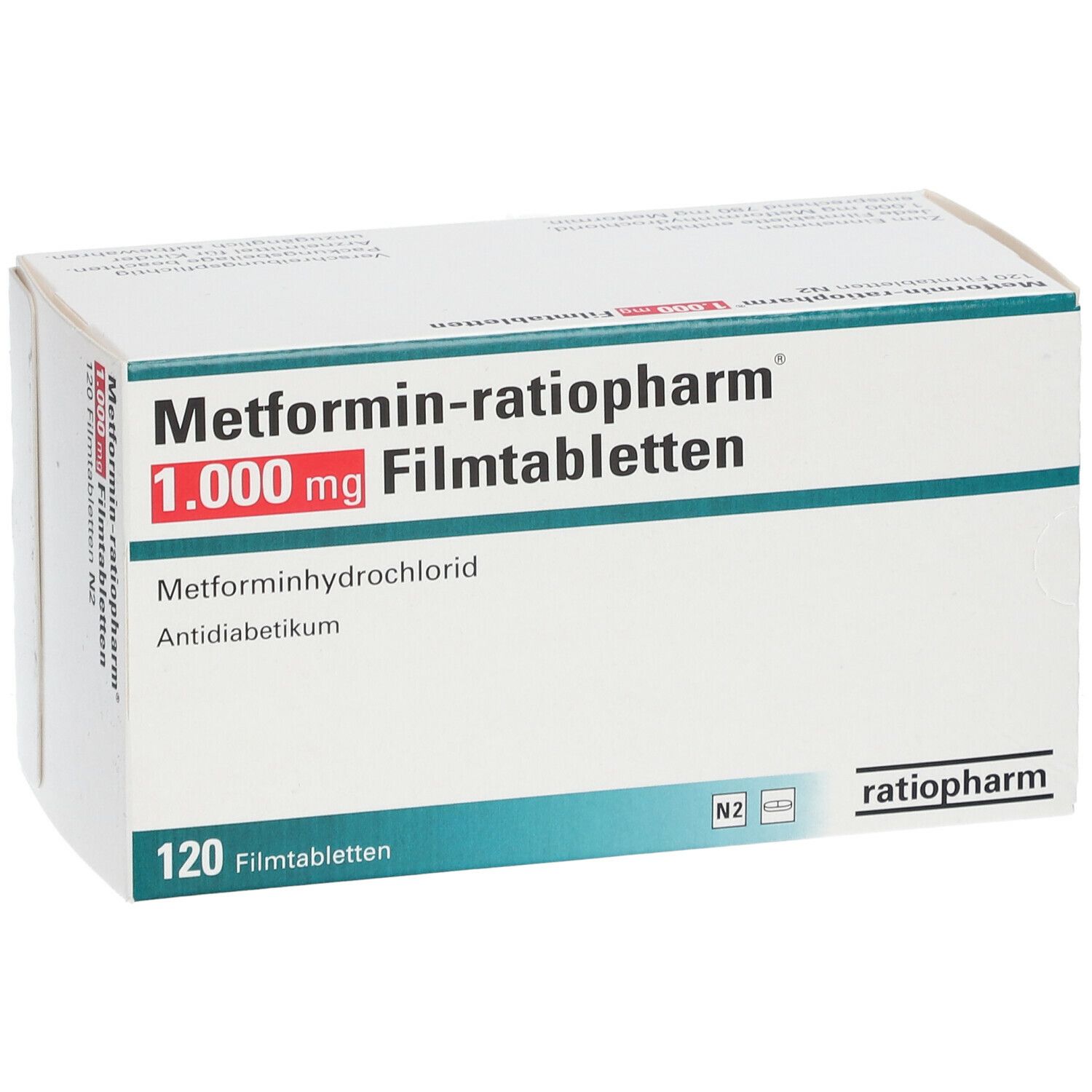Metformin-ratiopharm® 1000 mg