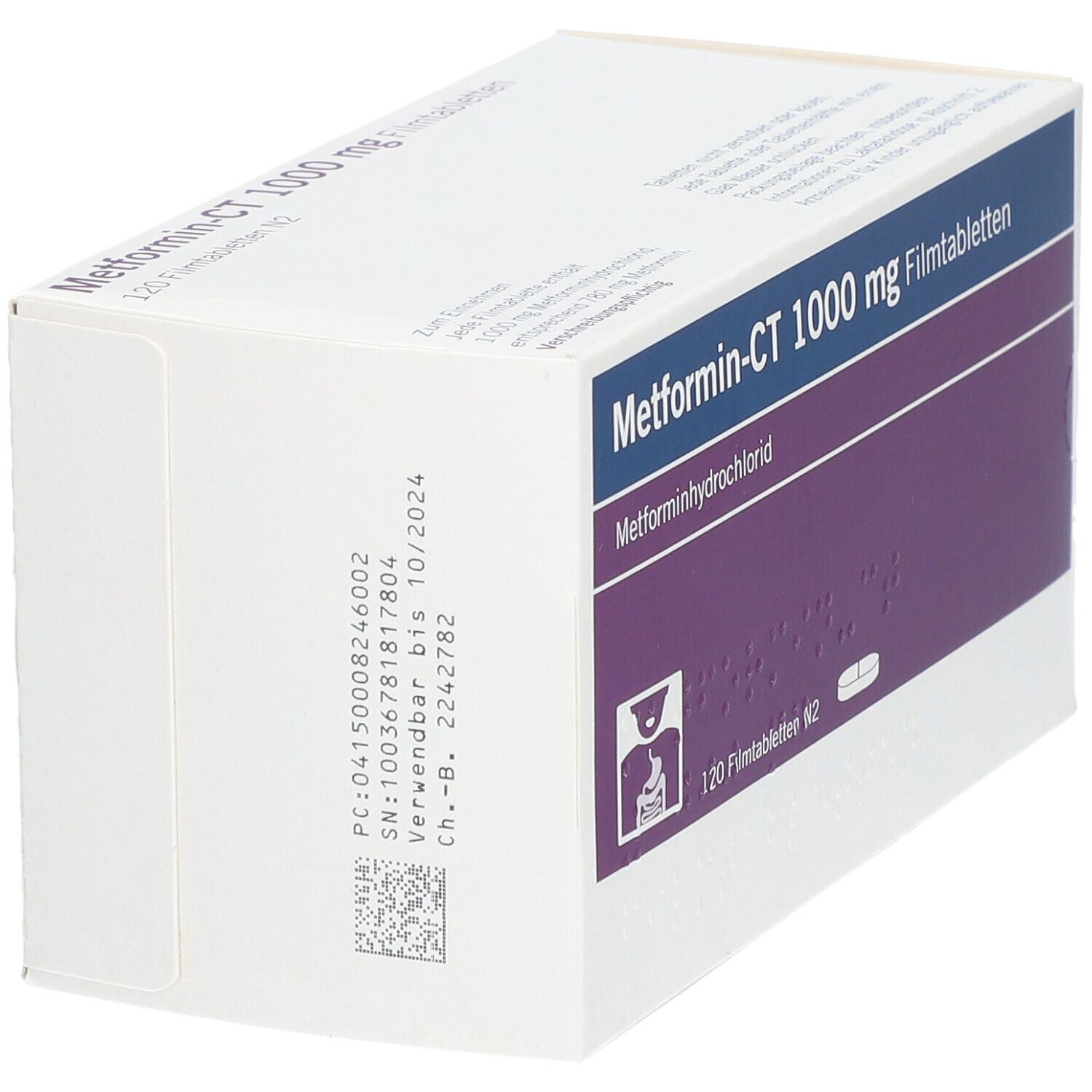 Metformin-Ct 1.000 mg Filmtabletten 120 St