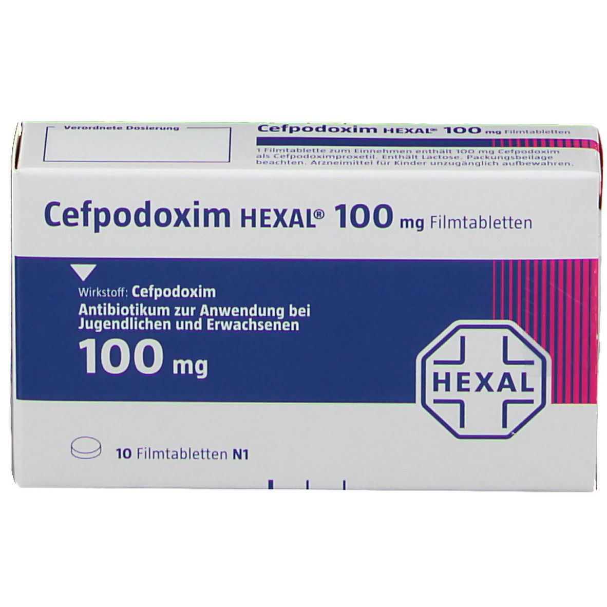 Cefpodoxim HEXAL® 100 mg