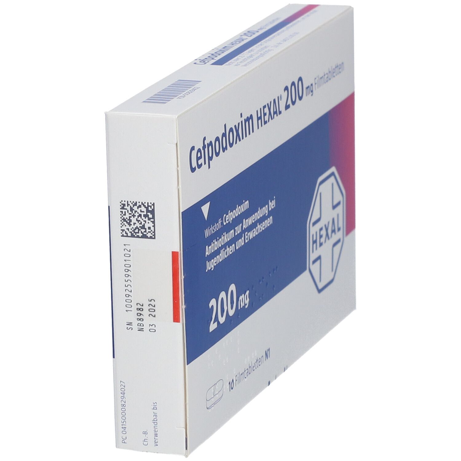 Cefpodoxim AL 200 mg Filmtabletten 10 St