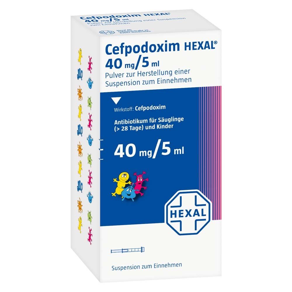 Cefpodoxim HEXAL® 40 mg/5 ml