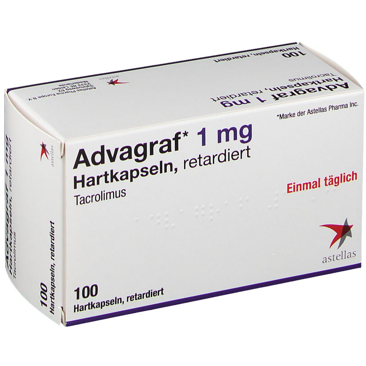Advagraf 1 mg  Retardiert