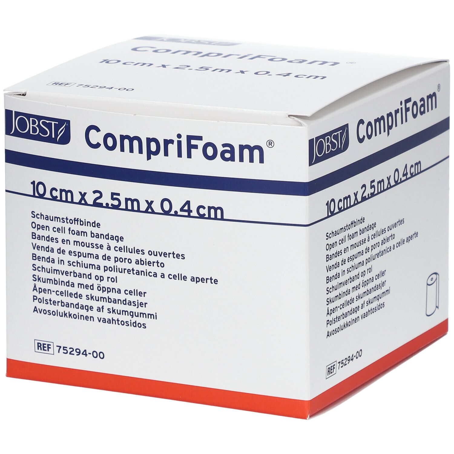 CompriFoam® Schaumstoffbinde 10 cm x 2,5 m x 0,4 cm 1 St - Shop Apotheke