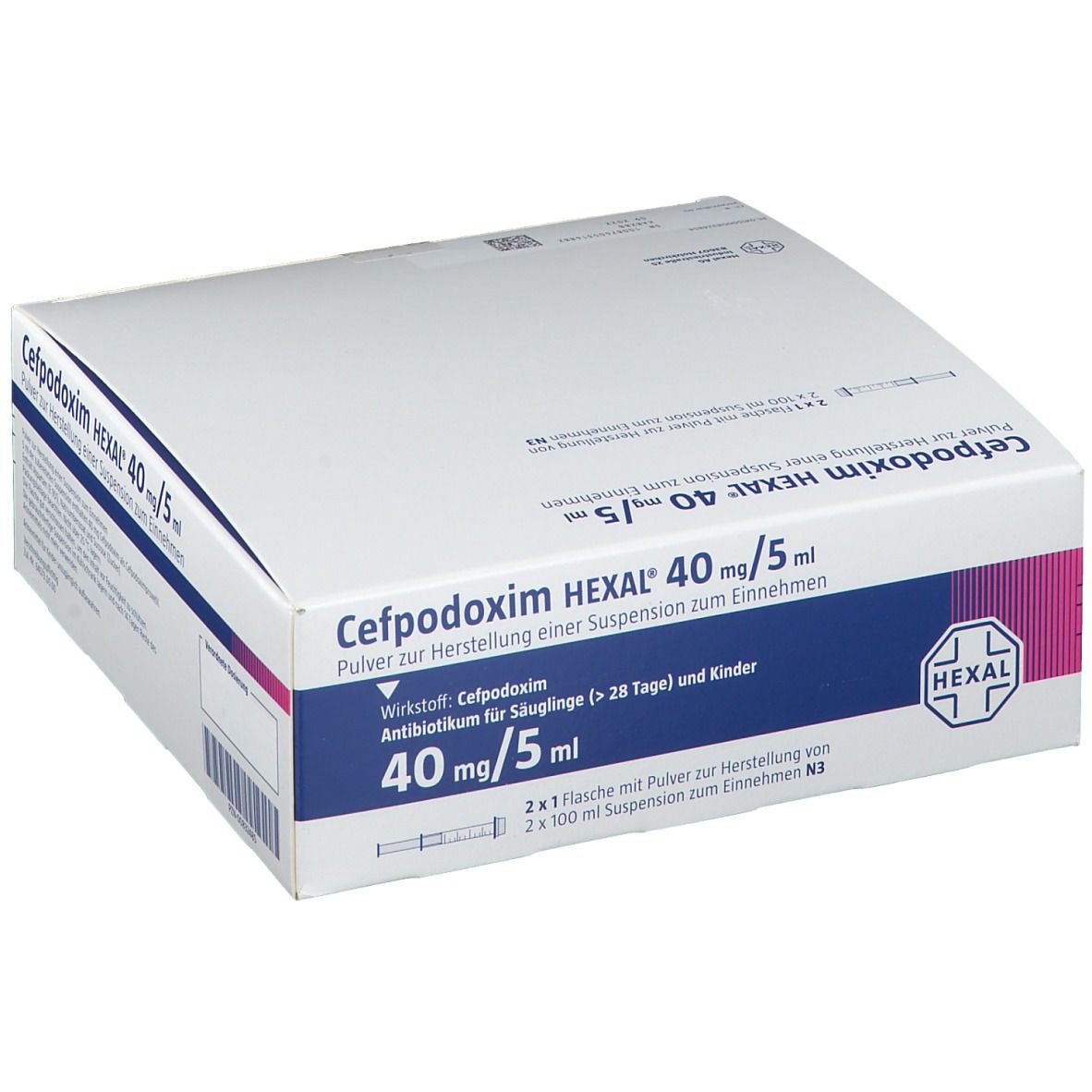 Cefpodoxim HEXALl® 40 mg/5 ml