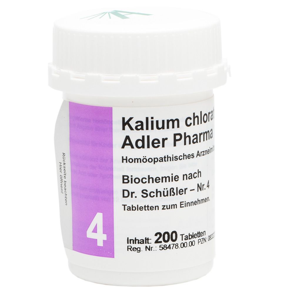 Biochemie nach Dr. Schüßler Nr. 4 Kalium chloratum D6