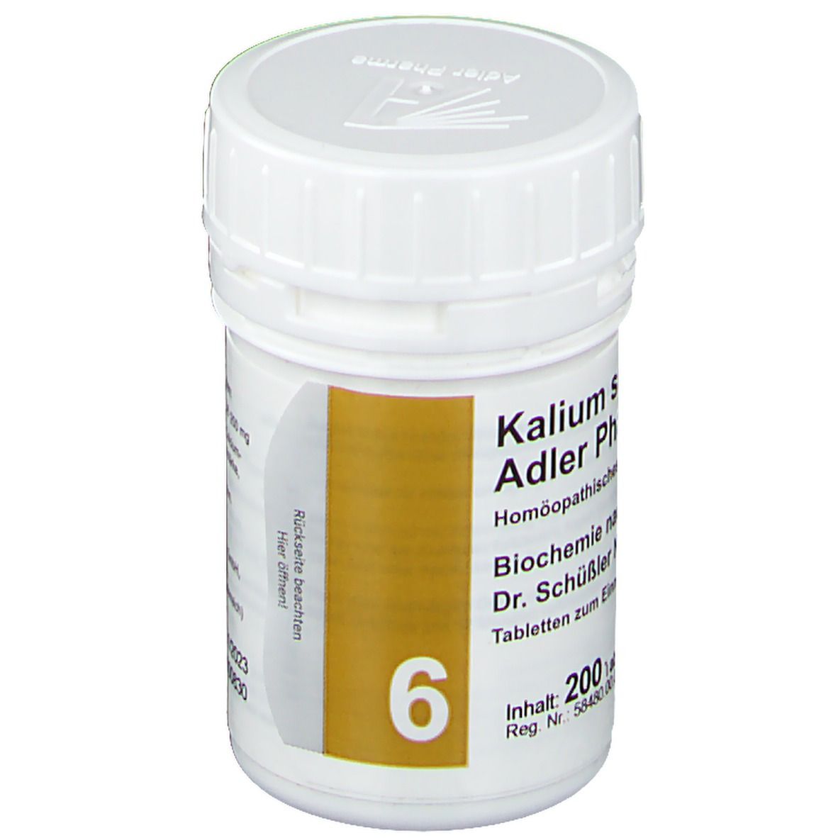 Adler Pharma Kalium sulfuricum D6 Biochemie nach Dr. Schüßler Nr. 6