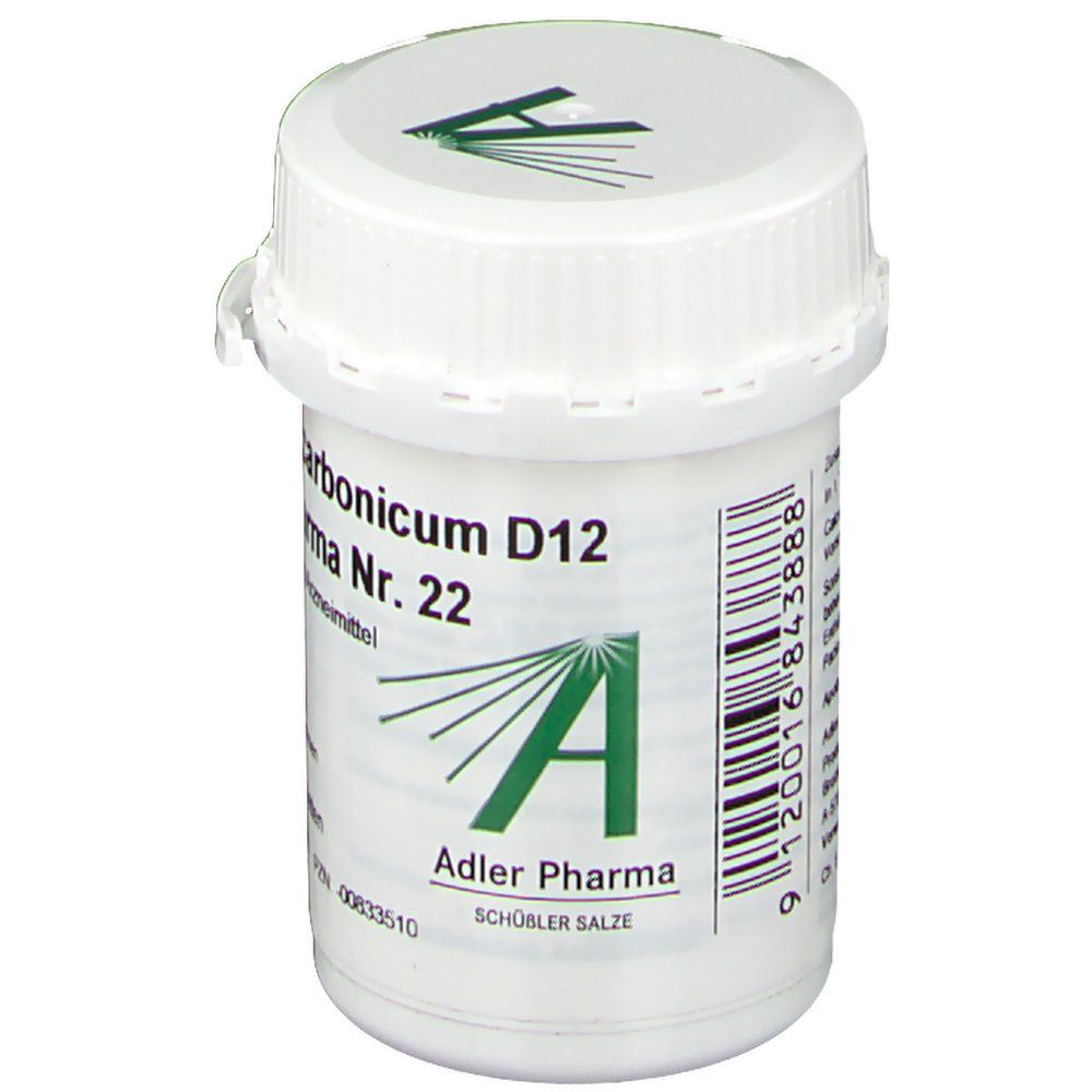 Adler Pharma Calcium carbonicum D12 Biochemie nach Dr. Schüßler Nr. 22