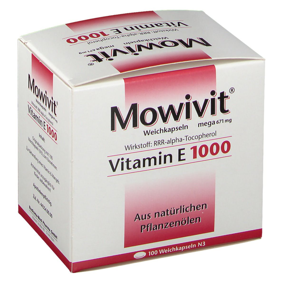 Mowivit Vitamin E 1000 Kapseln