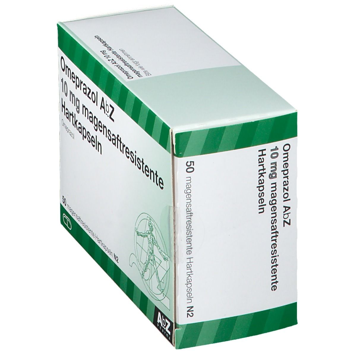 Omeprazol AbZ 10 mg magensaftresistente Kapseln 50 St magensaftresistent