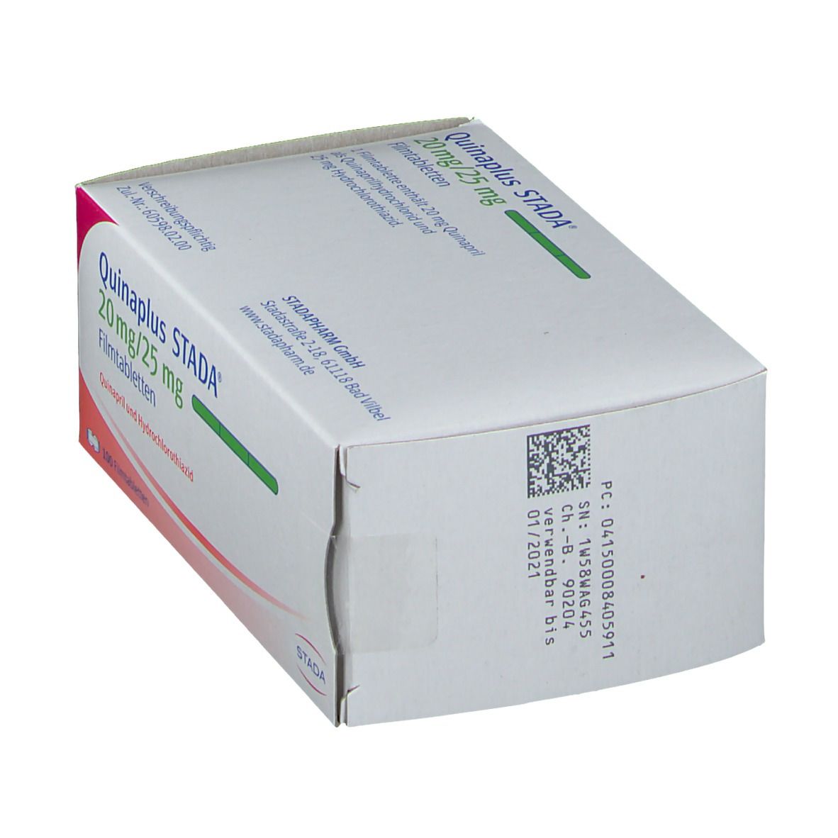 Quinaplus AL 20 mg/25 mg Filmtabletten 100 St