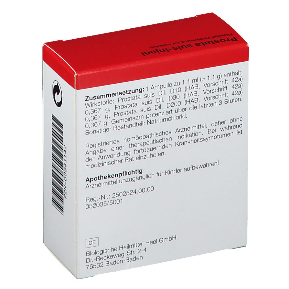 Prostata suis-Injeel® Ampullen