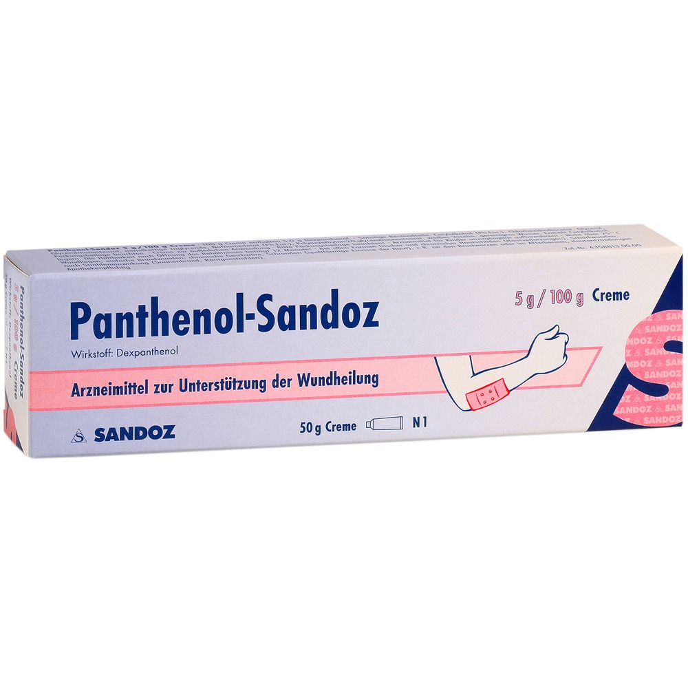 Panthenol Sandoz 5 g/100 g Creme